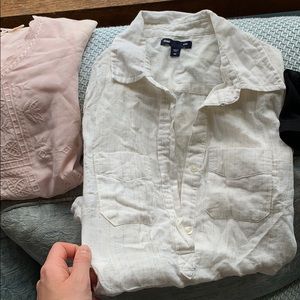 Long-sleeve Cotton Gap Shirt